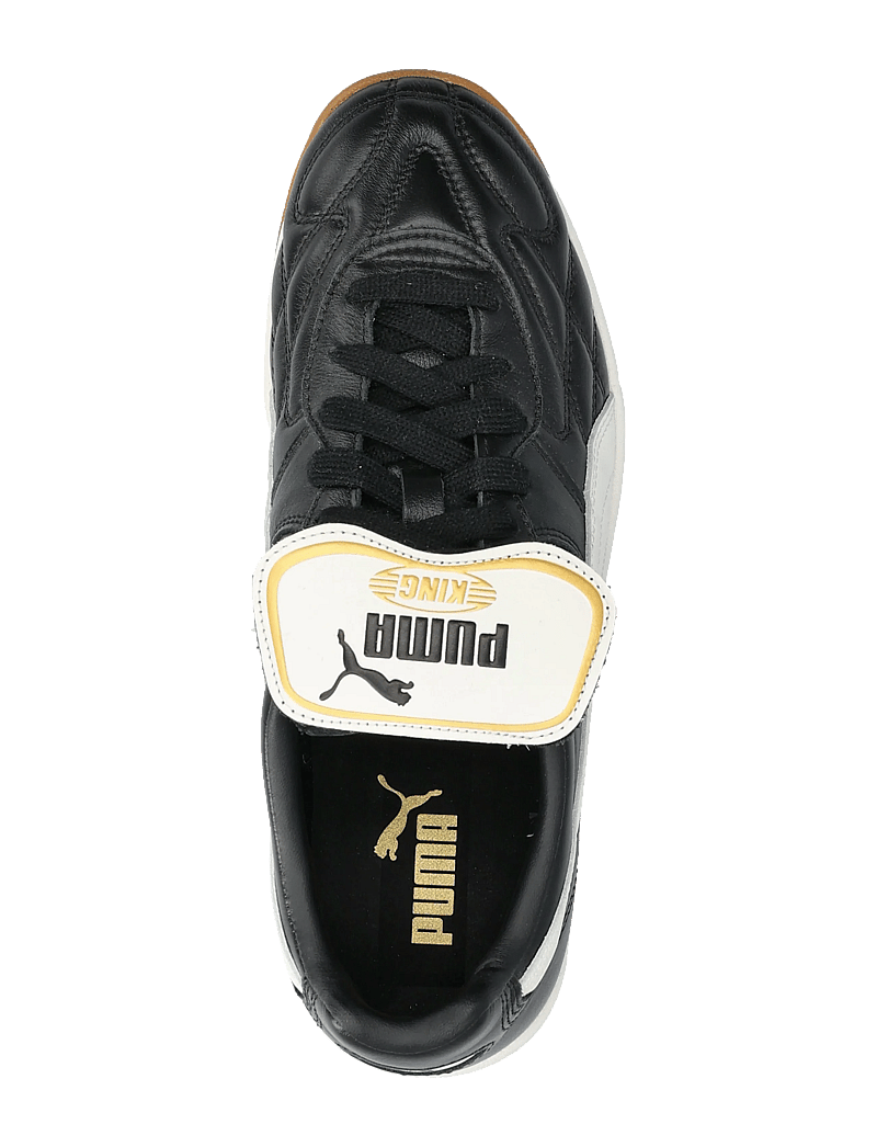 PUMA - King Indoor - lave sneakers - puma black-warm white - 3