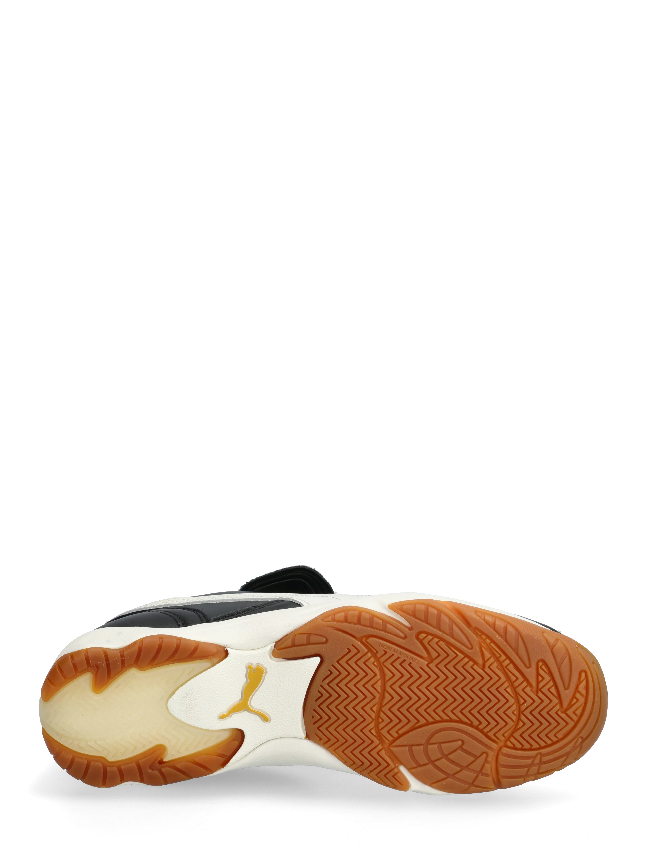 PUMA - King Indoor - lave sneakers - puma black-warm white - 4