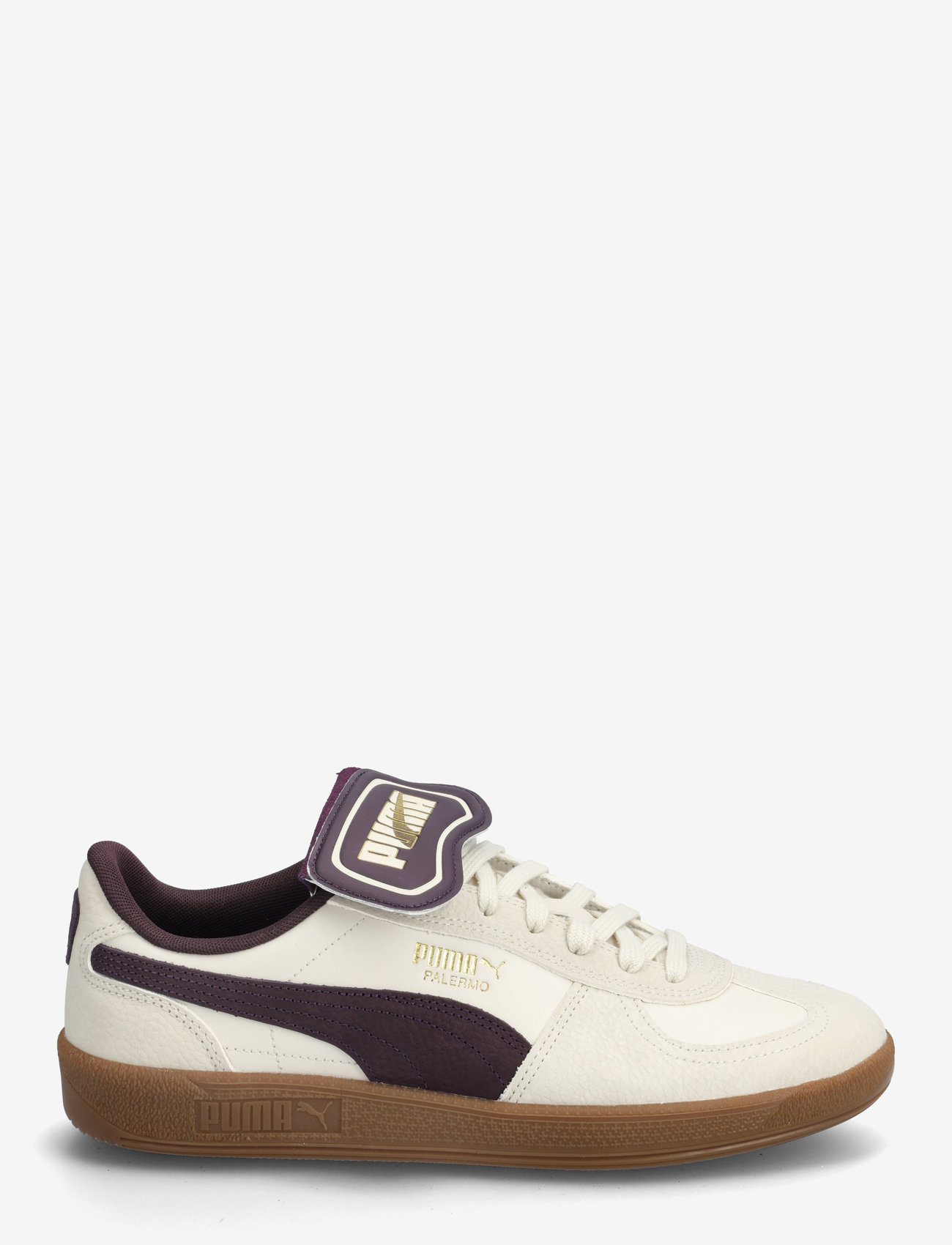 PUMA - Palermo Premium - kõrge säärega tossud - alpine snow-midnight plum - 1