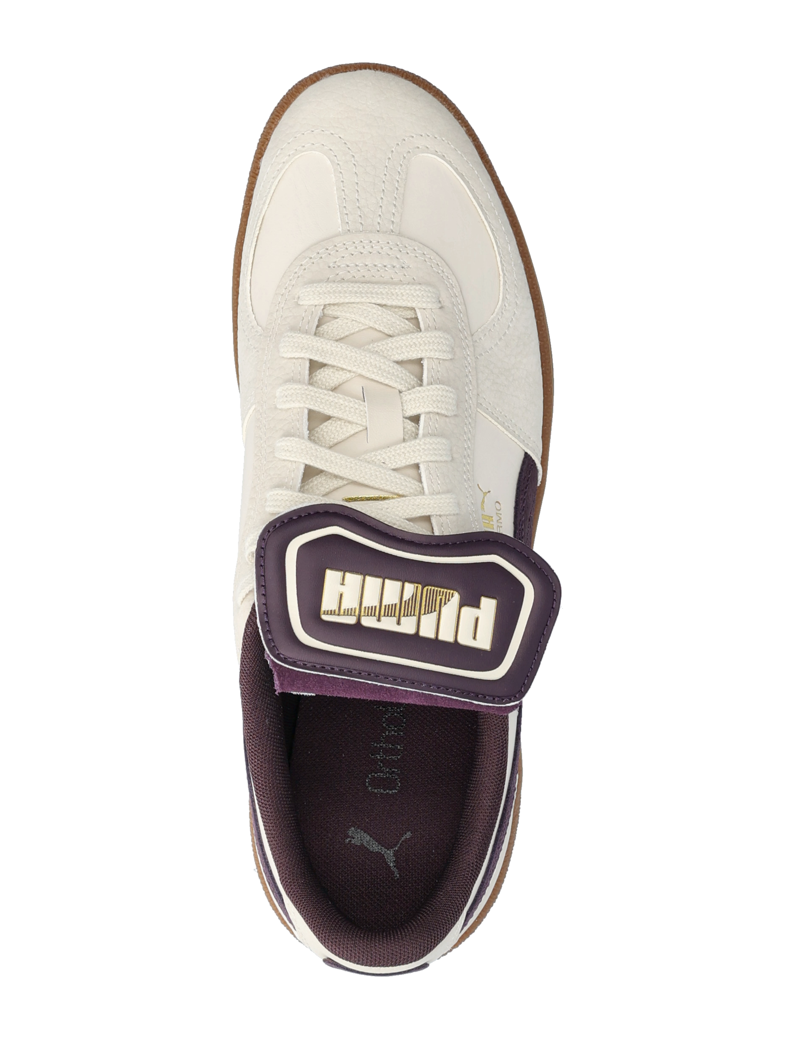 PUMA - Palermo Premium - låga sneakers - alpine snow-midnight plum - 3