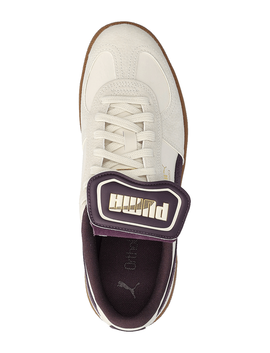 PUMA - Palermo Premium - niedrige sneakers - alpine snow-midnight plum - 3