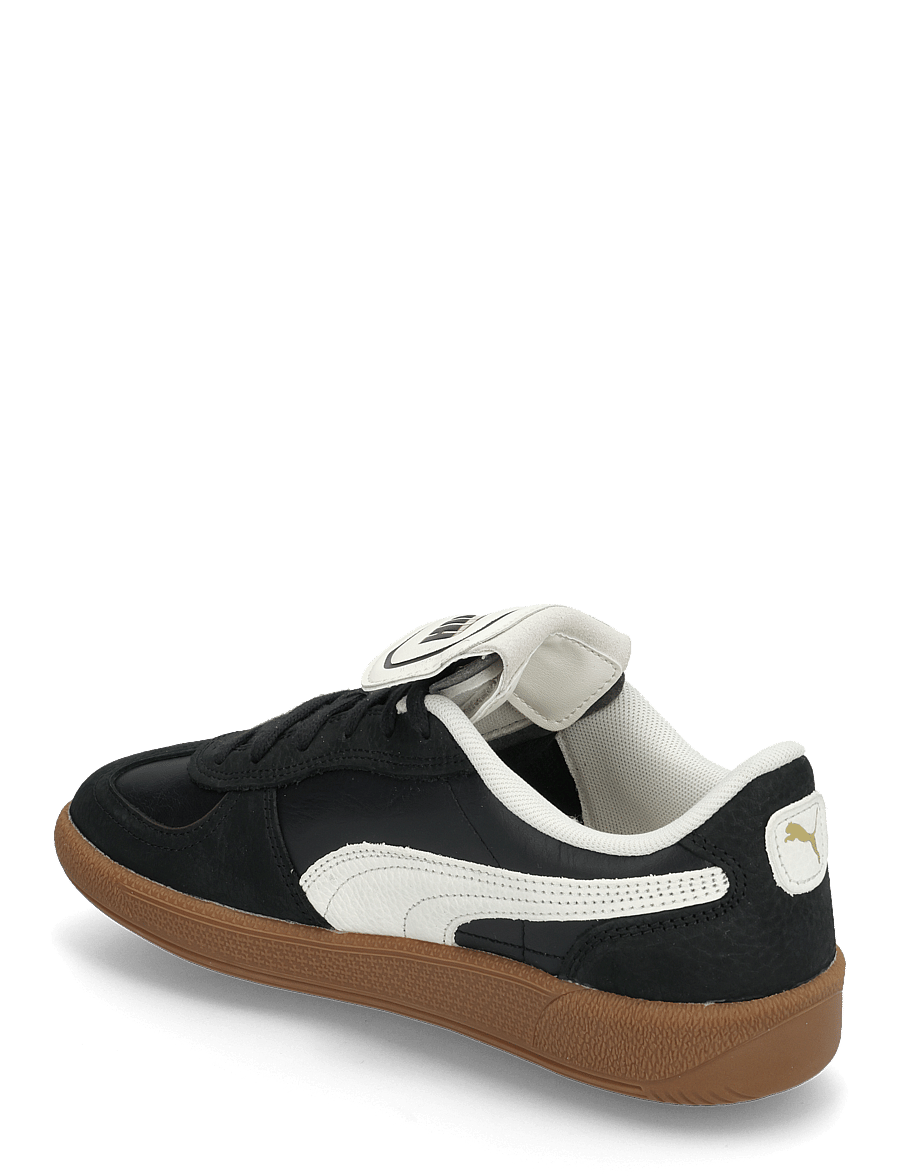 PUMA - Palermo Premium - niedrige sneakers - puma black-warm white - 2