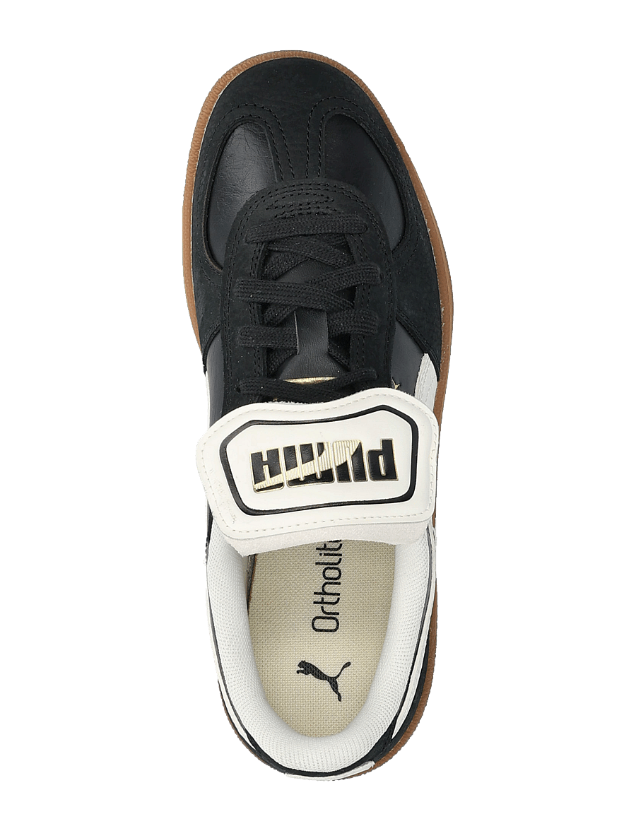 PUMA - Palermo Premium - niedrige sneakers - puma black-warm white - 3