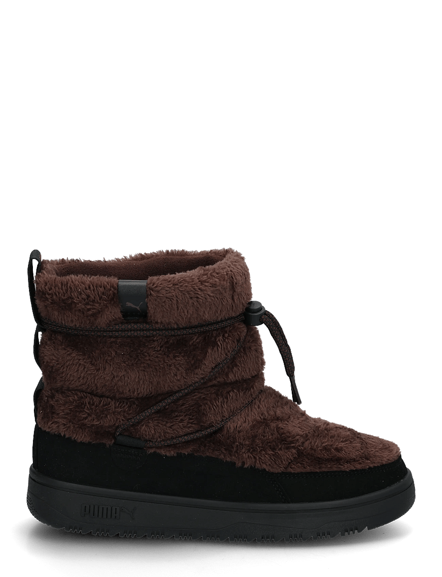 PUMA - Snowbae Suede Wns - vinterstøvler - chocolate fondue-puma black - 2