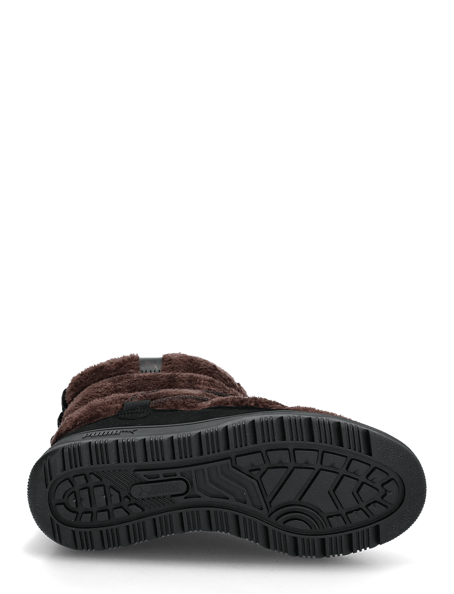 PUMA - Snowbae Suede Wns - vinterstøvler - chocolate fondue-puma black - 4