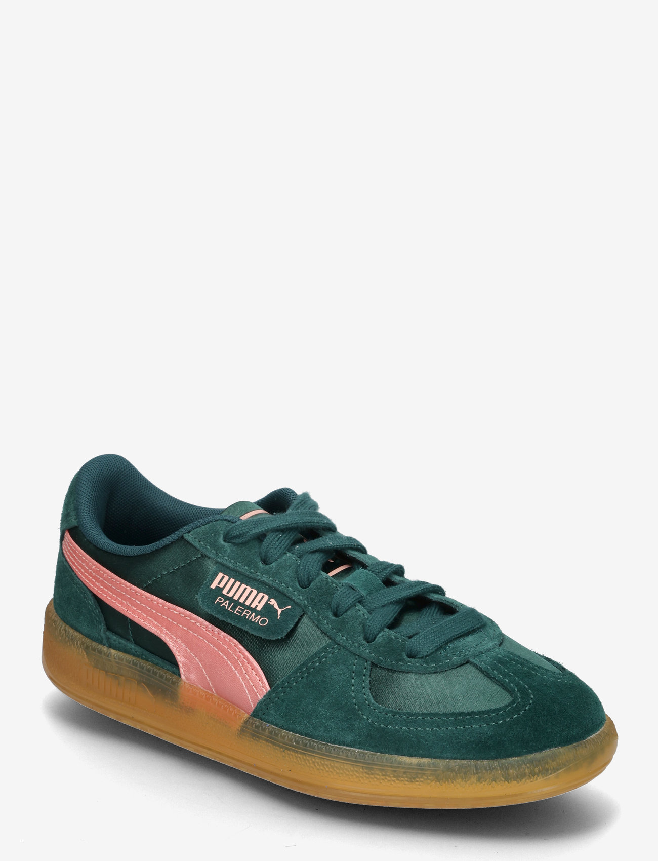 PUMA - Palermo Satin Wns - tenisówki - dark myrtle-pink fruit - 0