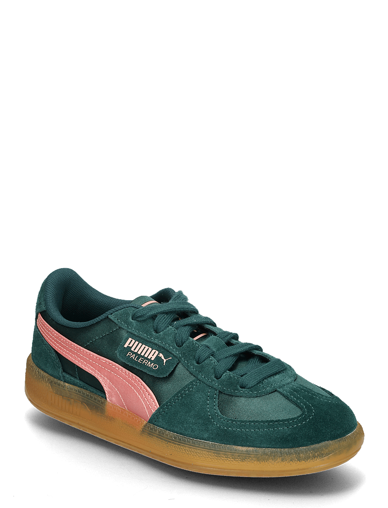 PUMA - Palermo Satin Wns - tenisówki - dark myrtle-pink fruit - 0