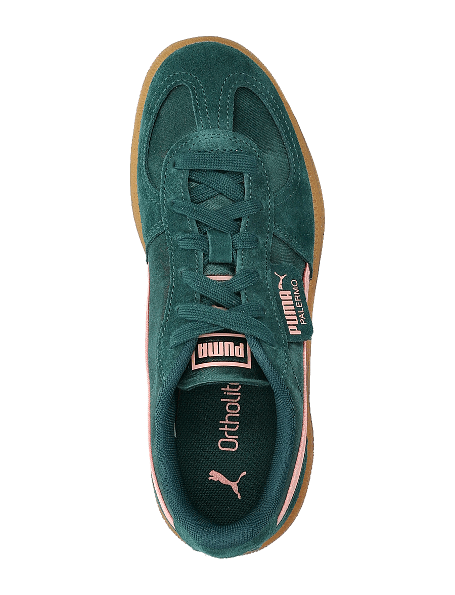PUMA - Palermo Satin Wns - lave sneakers - dark myrtle-pink fruit - 3