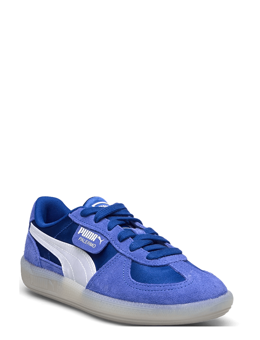 PUMA - Palermo Satin Wns - tennised - vivid blue-feather gray - 0