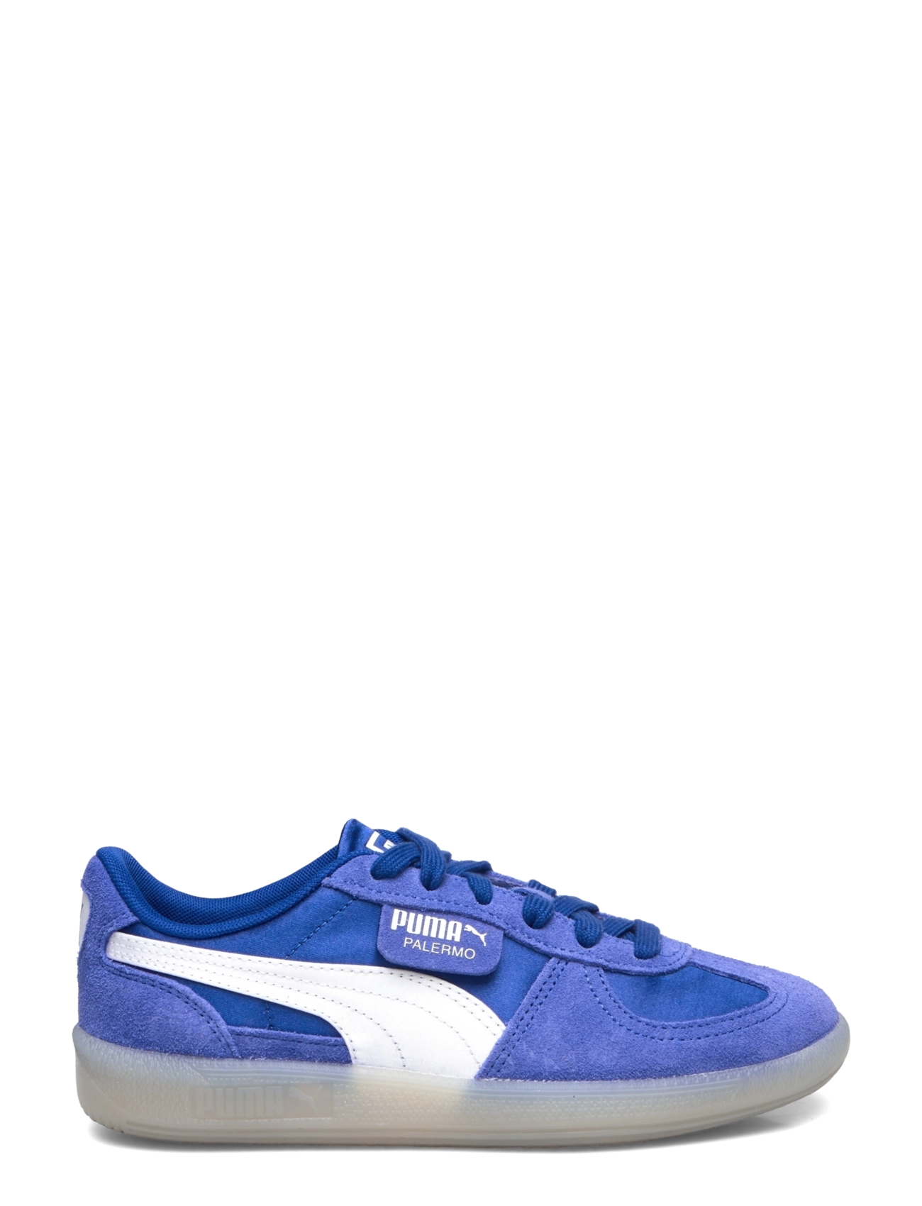 PUMA - Palermo Satin Wns - baskets basses - vivid blue-feather gray - 1