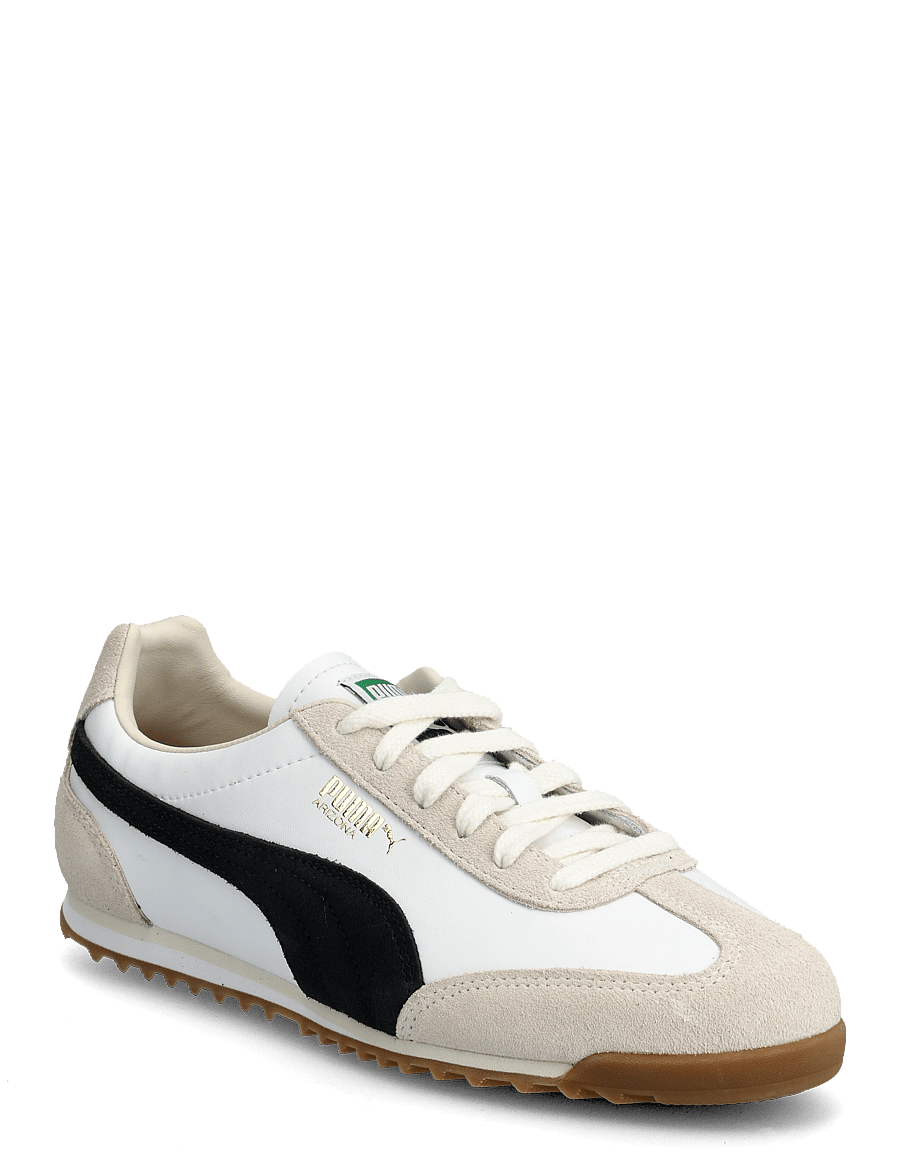 PUMA - Arizona Retro - niedrige sneakers - puma white-puma black - 0