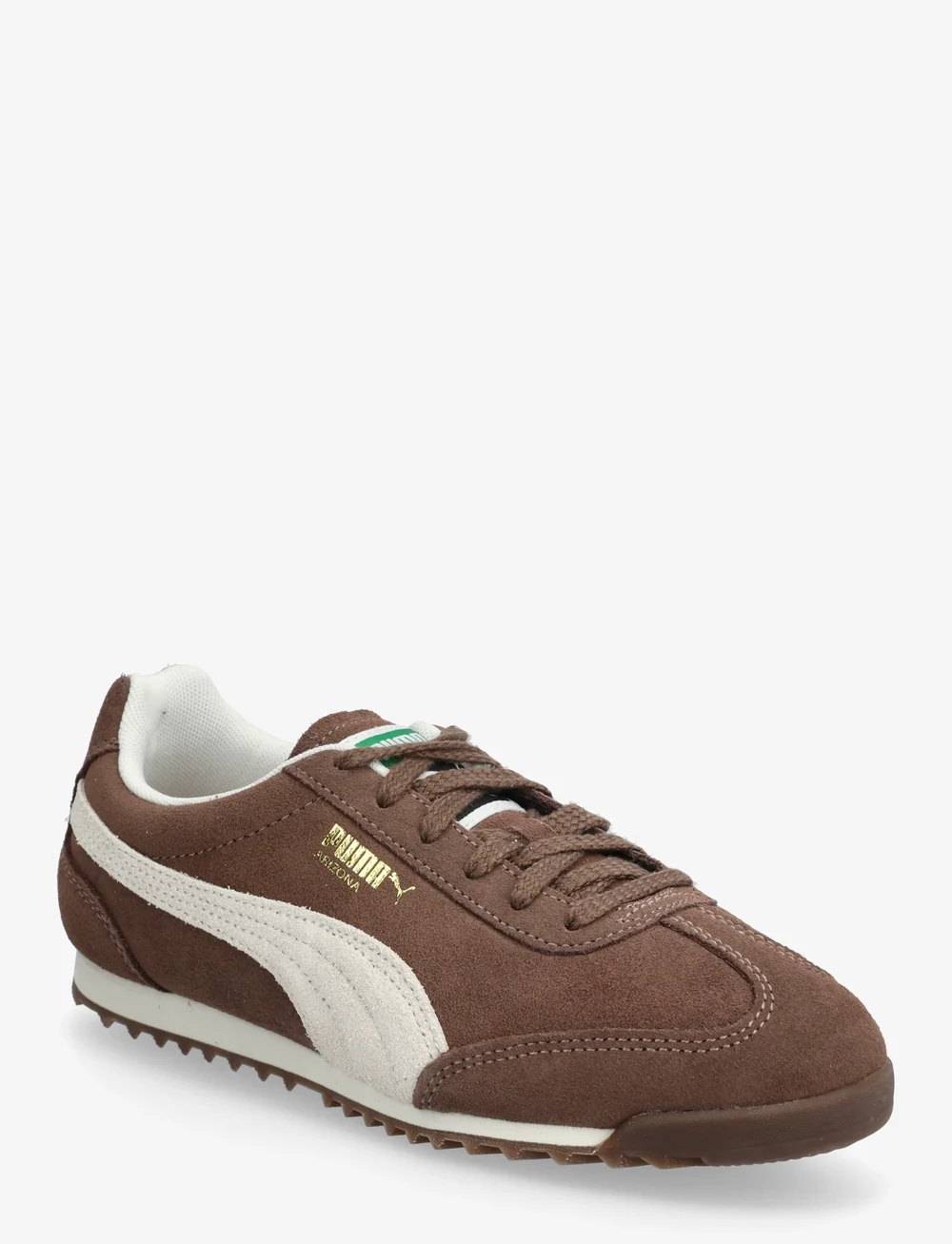 PUMA - Arizona SD - niedriger schnitt - flat bronze-alpine snow-puma gold - 0