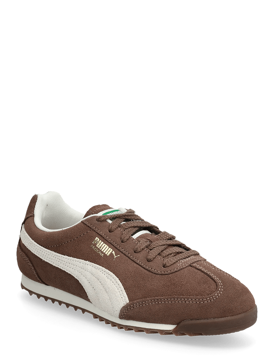 PUMA - Arizona SD - niedrige sneakers - flat bronze-alpine snow-puma gold - 0