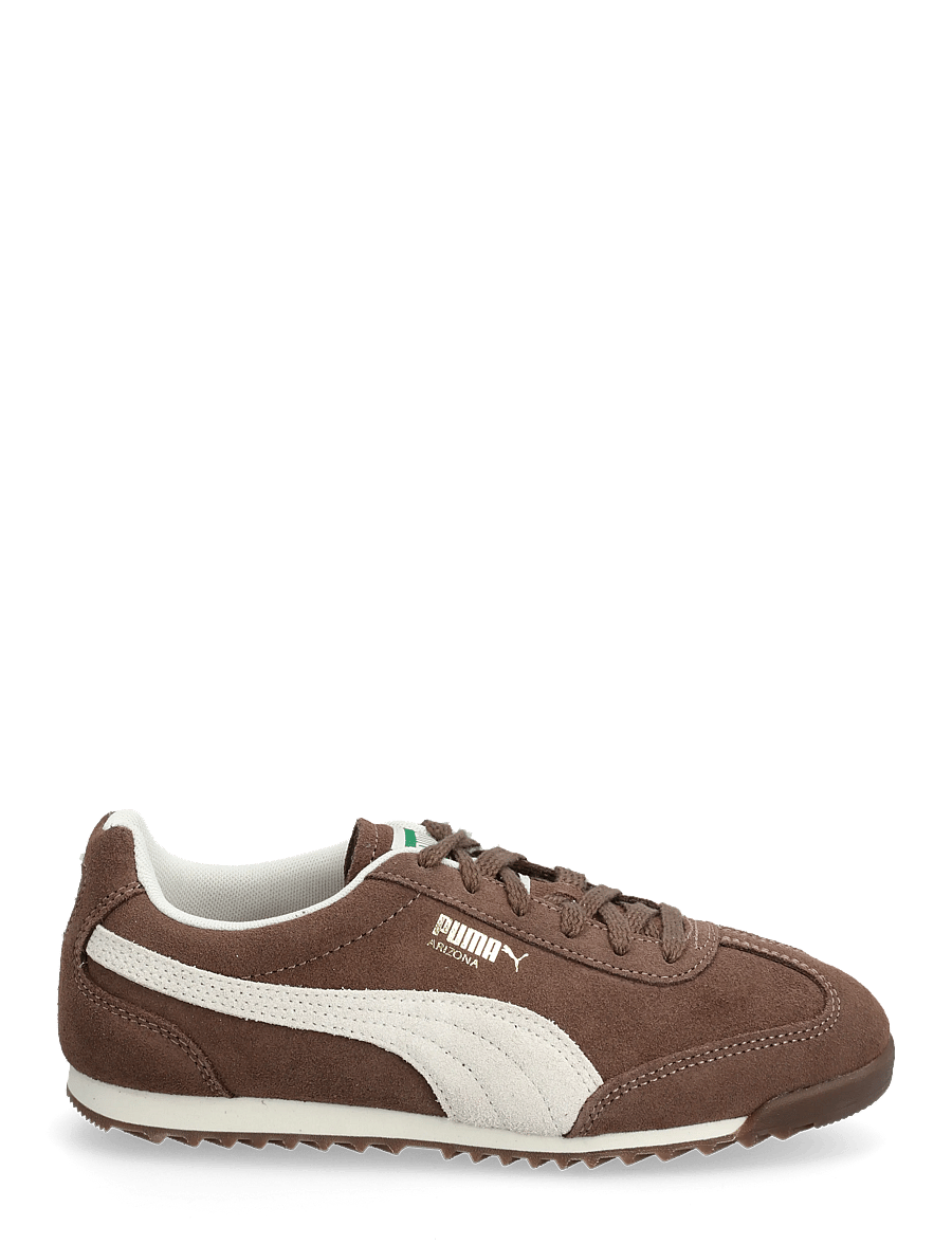 PUMA - Arizona SD - niedrige sneakers - flat bronze-alpine snow-puma gold - 1