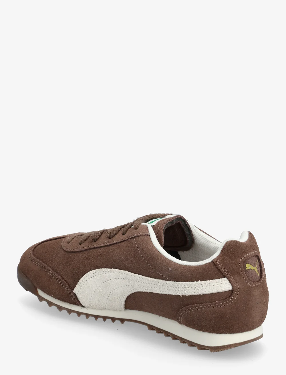 PUMA - Arizona SD - niedriger schnitt - flat bronze-alpine snow-puma gold - 2
