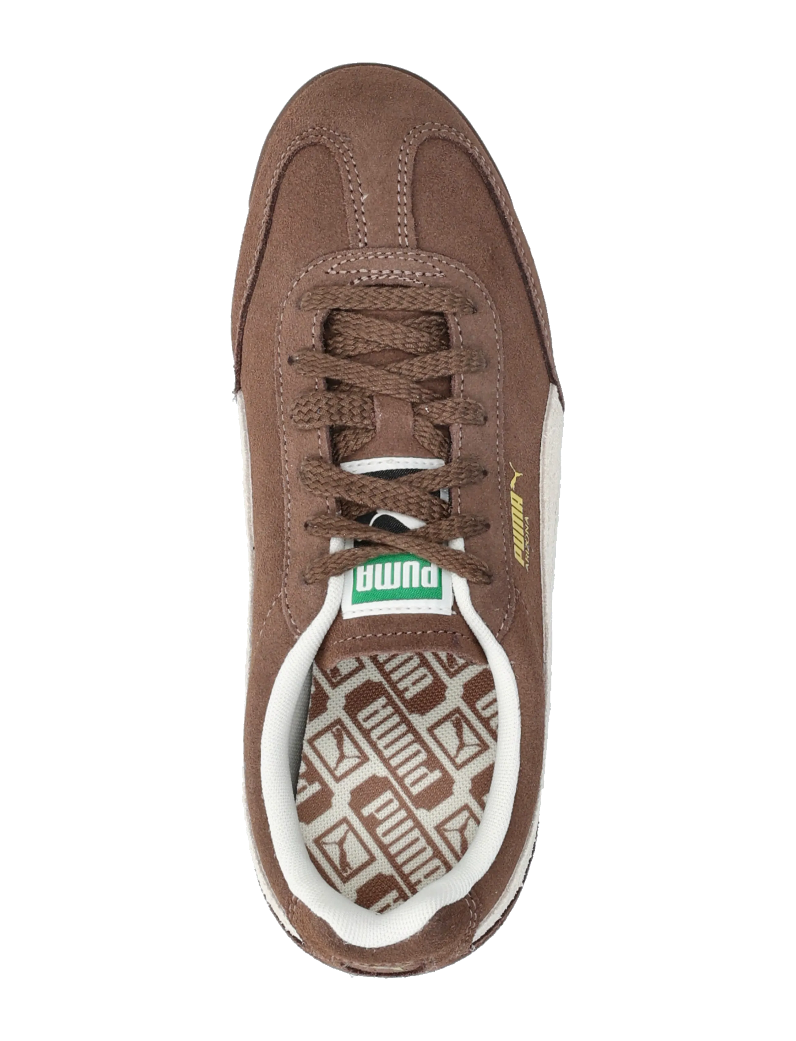 PUMA - Arizona SD - lave sneakers - flat bronze-alpine snow-puma gold - 3