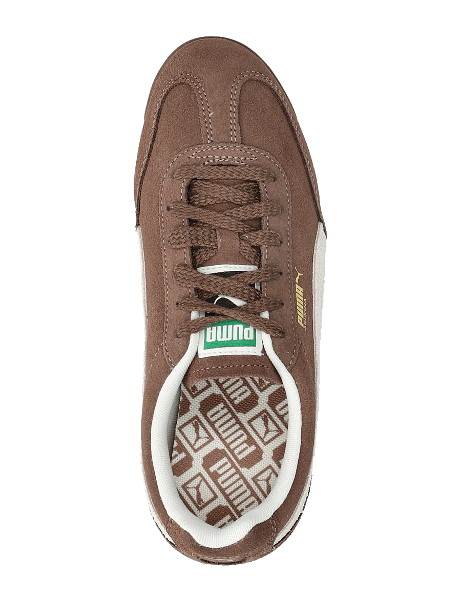 PUMA - Arizona SD - niedrige sneakers - flat bronze-alpine snow-puma gold - 3