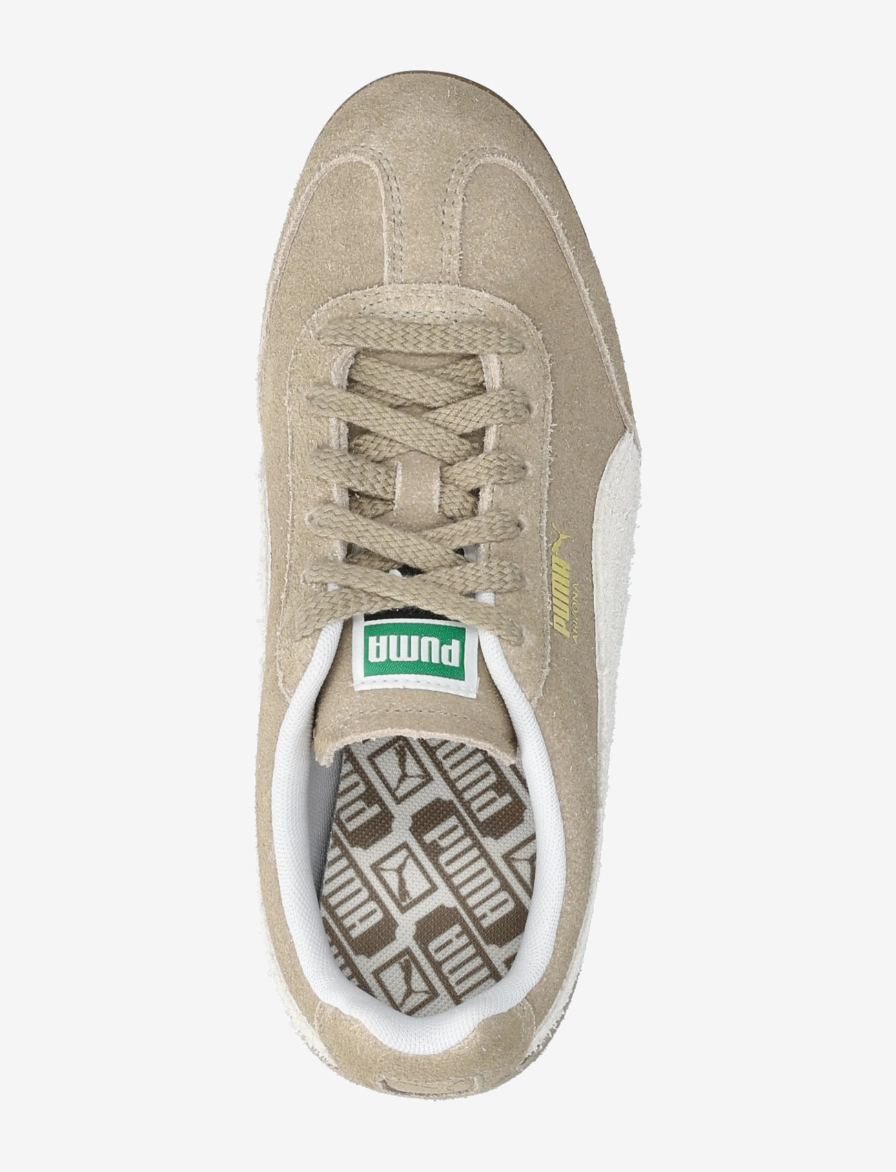 PUMA - Arizona SD - låga sneakers - ice coffee-warm white-puma gold - 3