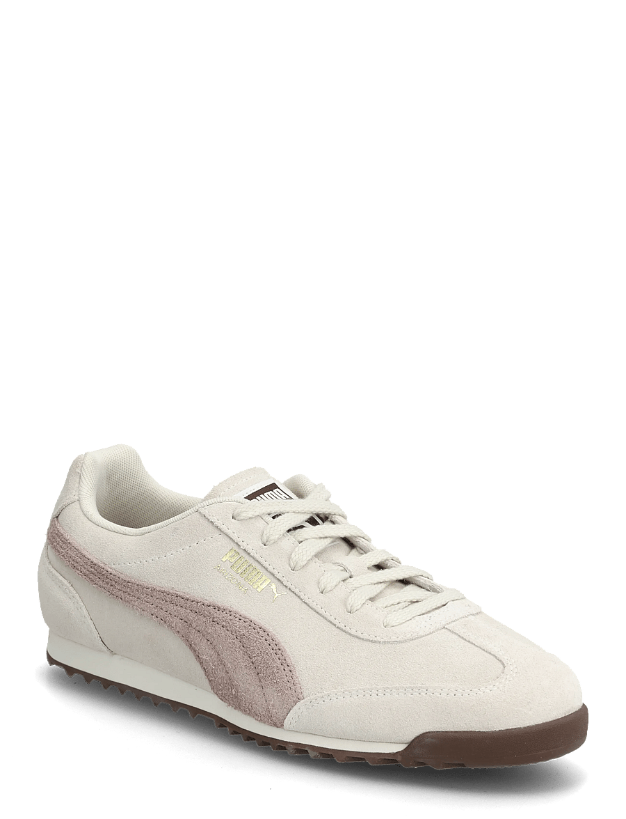 PUMA - Arizona SD - niedrige sneakers - alpine snow-sandstone-chocolate brown - 0