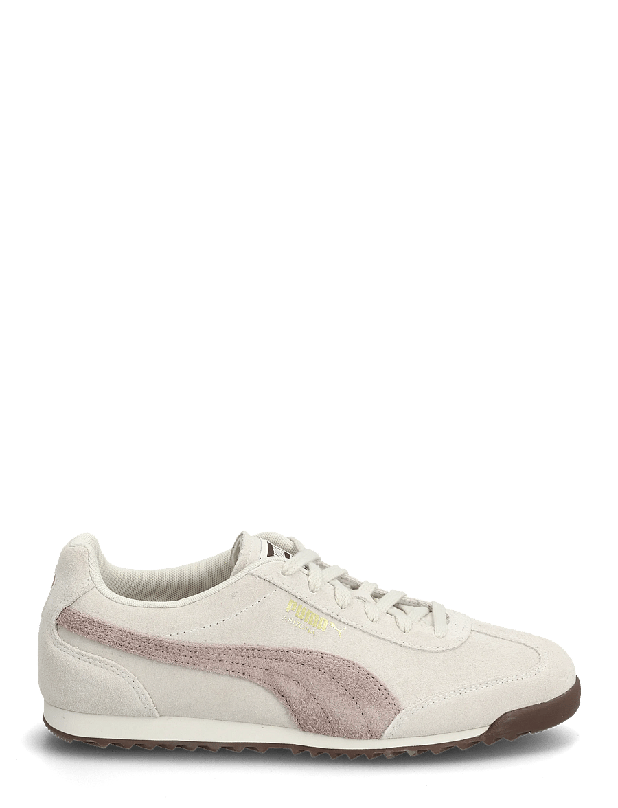 PUMA - Arizona SD - niedrige sneakers - alpine snow-sandstone-chocolate brown - 1