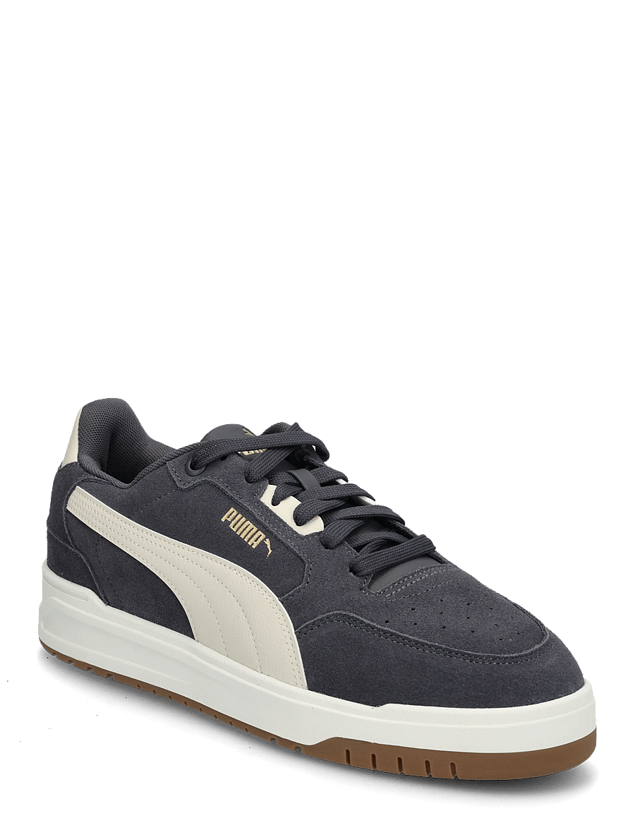 PUMA - Shuffle Downtown SD - låga sneakers - moody gray-alpine snow-puma gold - 0