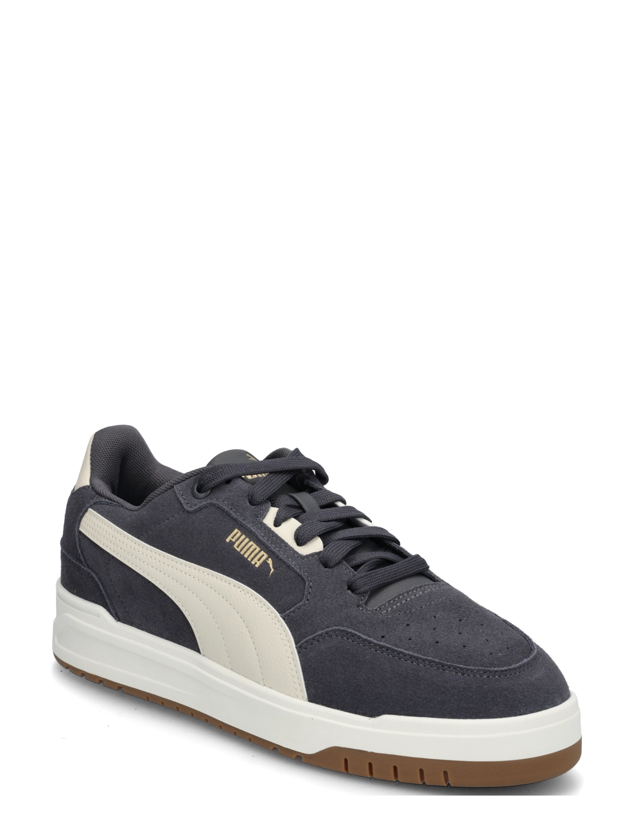 PUMA Shuffle Downtown SD - Niedrige Sneakers - MOODY GRAY-ALPINE SNOW-PUMA GOLD / grey