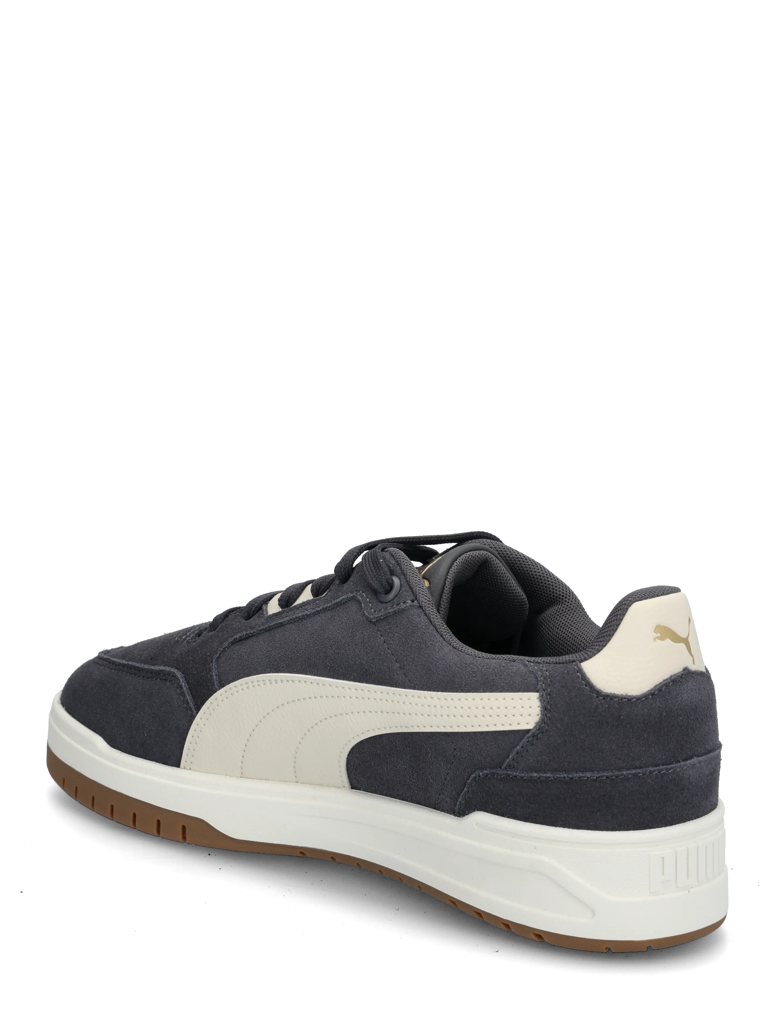 PUMA - Shuffle Downtown SD - low top sneakers - moody gray-alpine snow-puma gold - 1