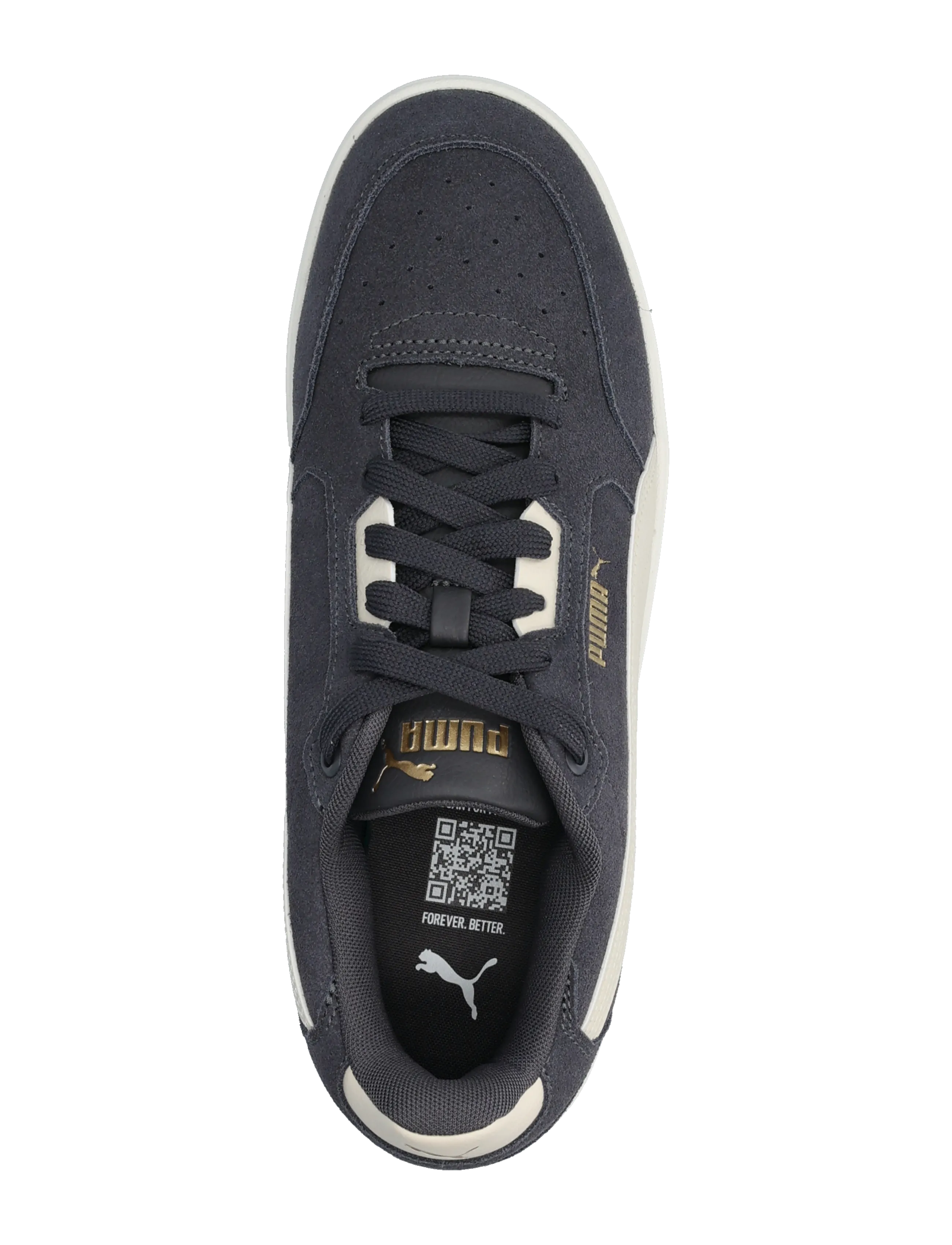 PUMA - Shuffle Downtown SD - low top sneakers - moody gray-alpine snow-puma gold - 3