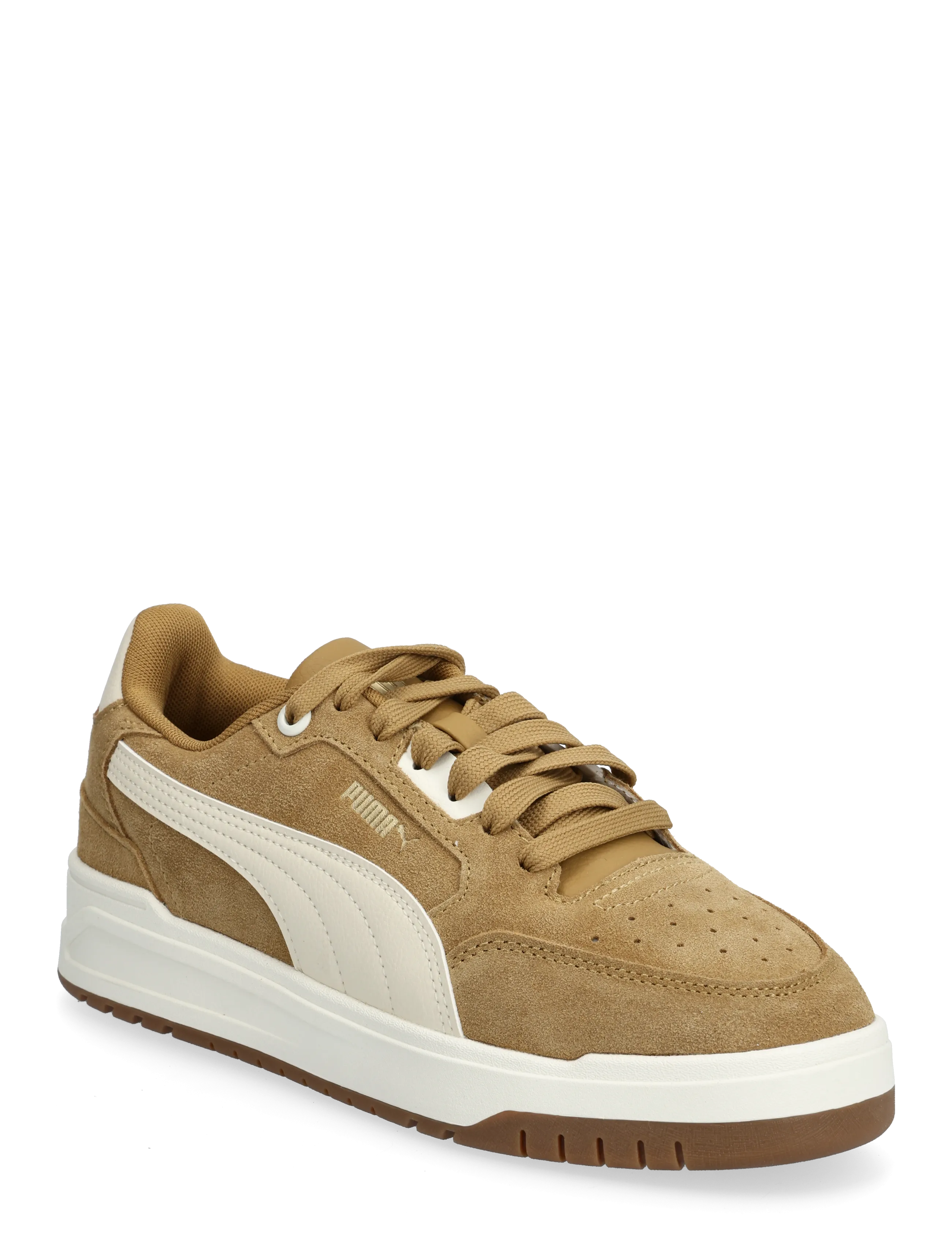 PUMA Shuffle Downtown SD - Tennarit - COFFEE MILK-ALPINE SNOW / khaki/green