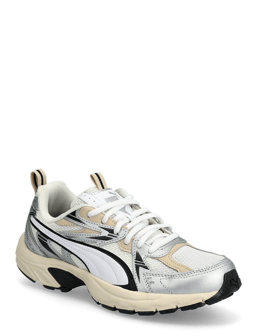PUMA - Milenio tech_ - low top sneakers - warm white-puma white-puma silver - 0