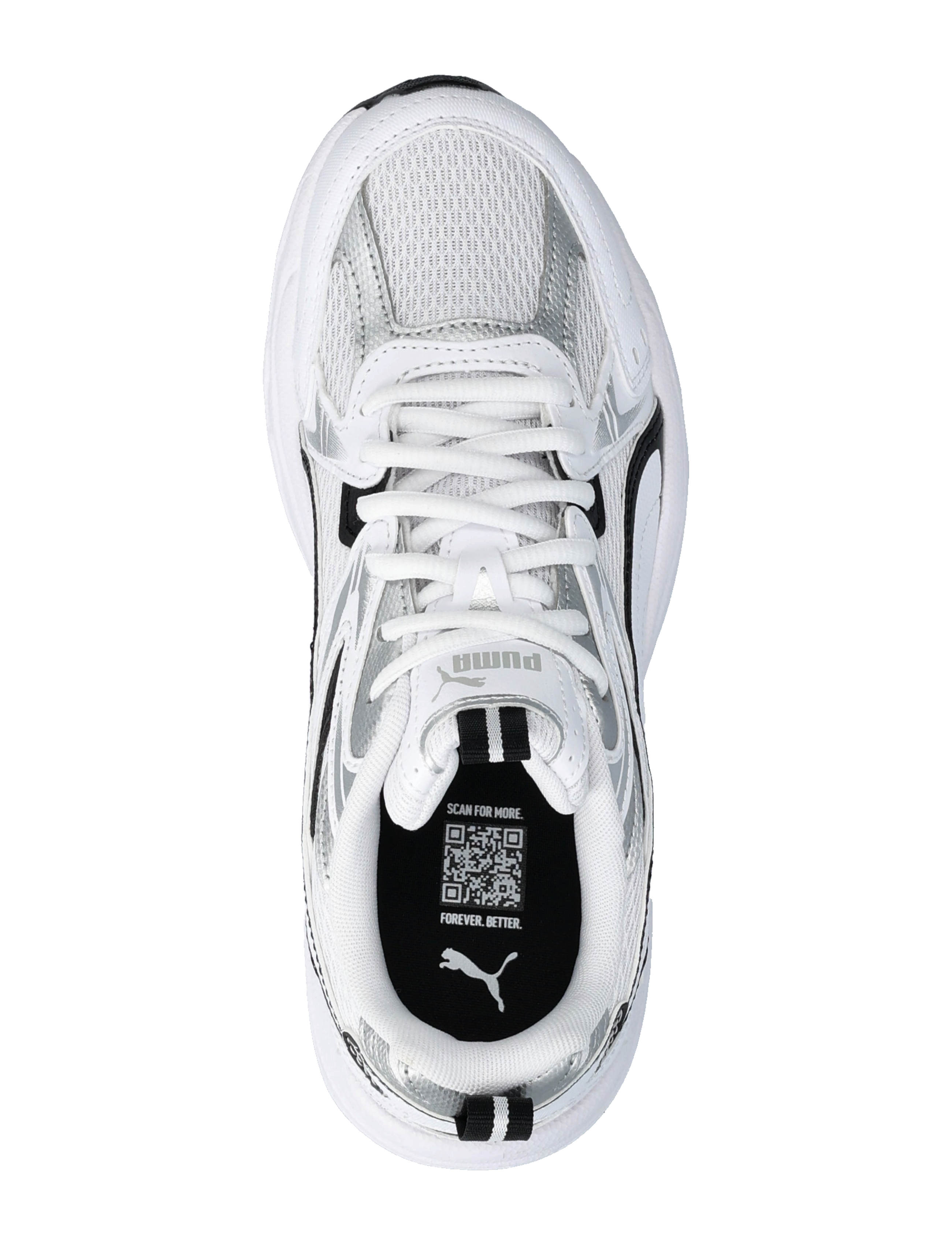 PUMA - Milenio tech_ - lave sneakers - puma white-puma black-puma silver - 3