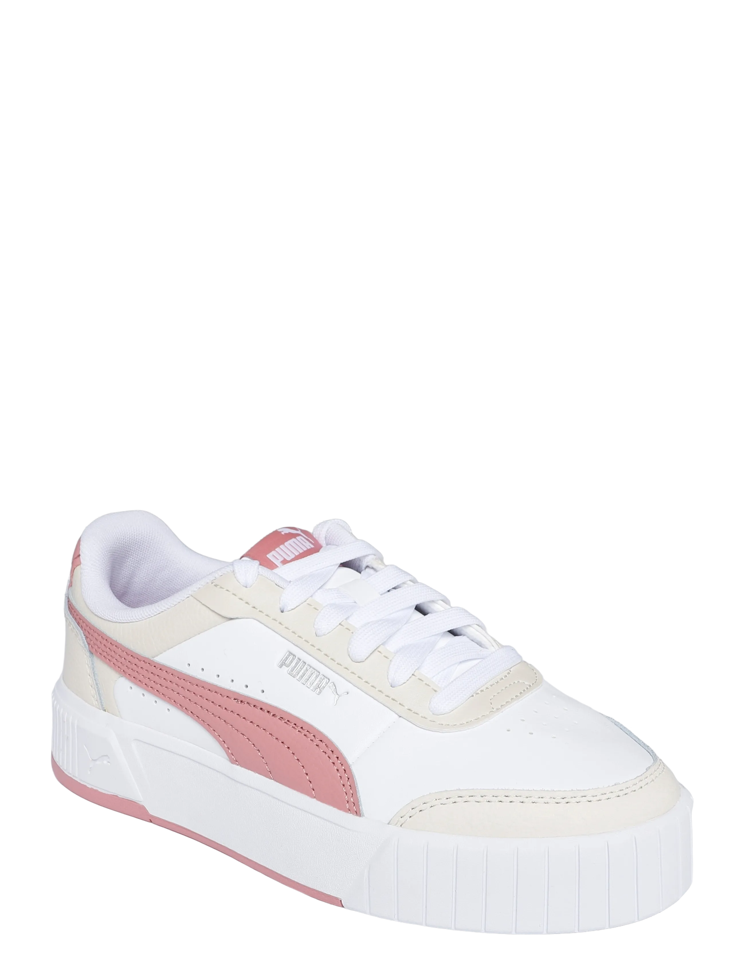 PUMA Carina Mia - Jalanõud - PUMA WHITE-DUSKY ROSEWOOD-ALPINE SNOW / white