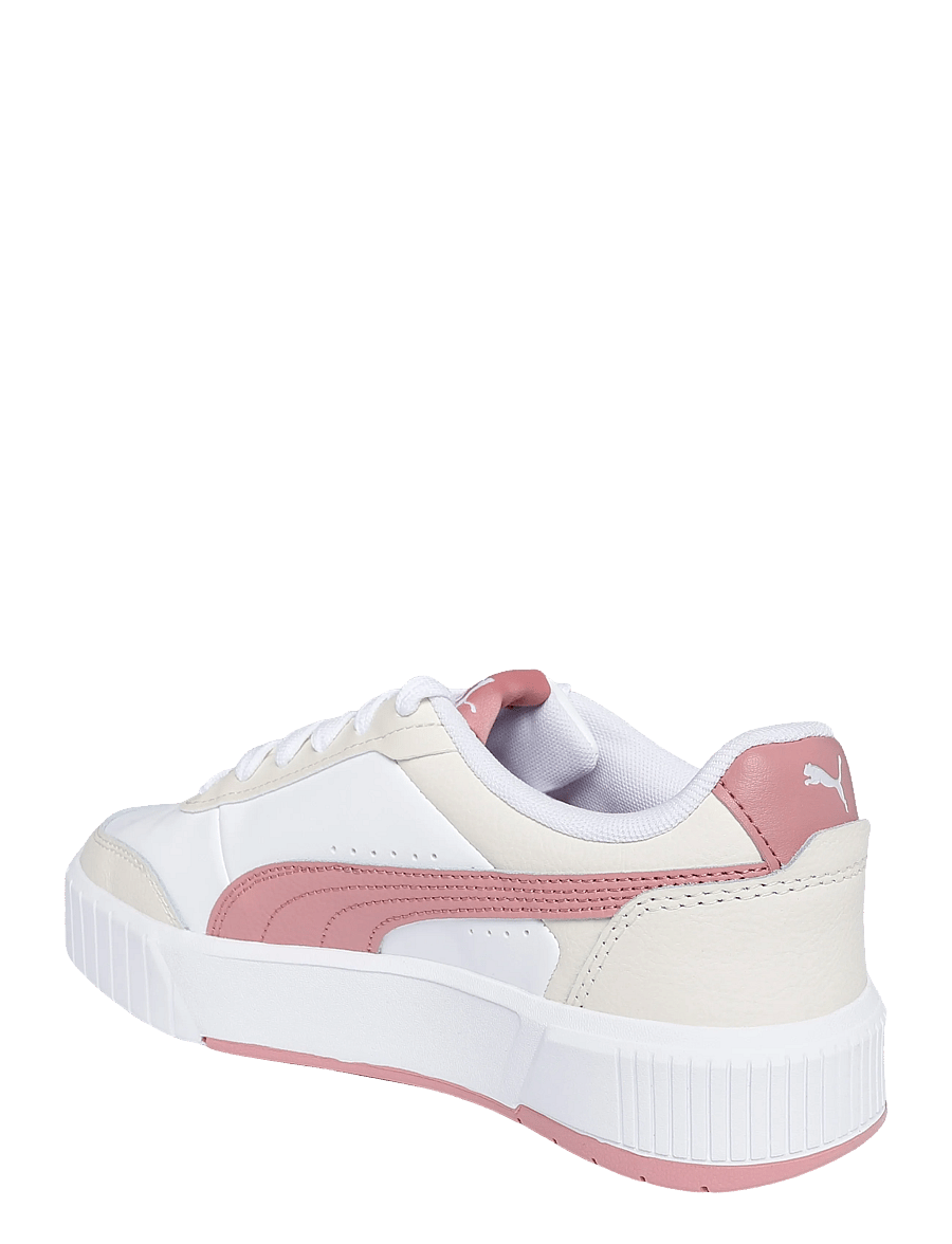 PUMA - Carina Mia - niedrige sneakers - puma white-dusky rosewood-alpine snow - 1