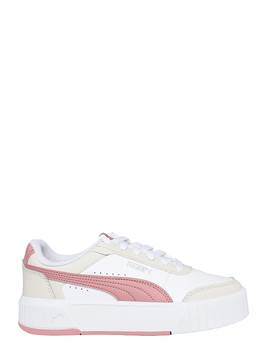 PUMA - Carina Mia - niedrige sneakers - puma white-dusky rosewood-alpine snow - 2
