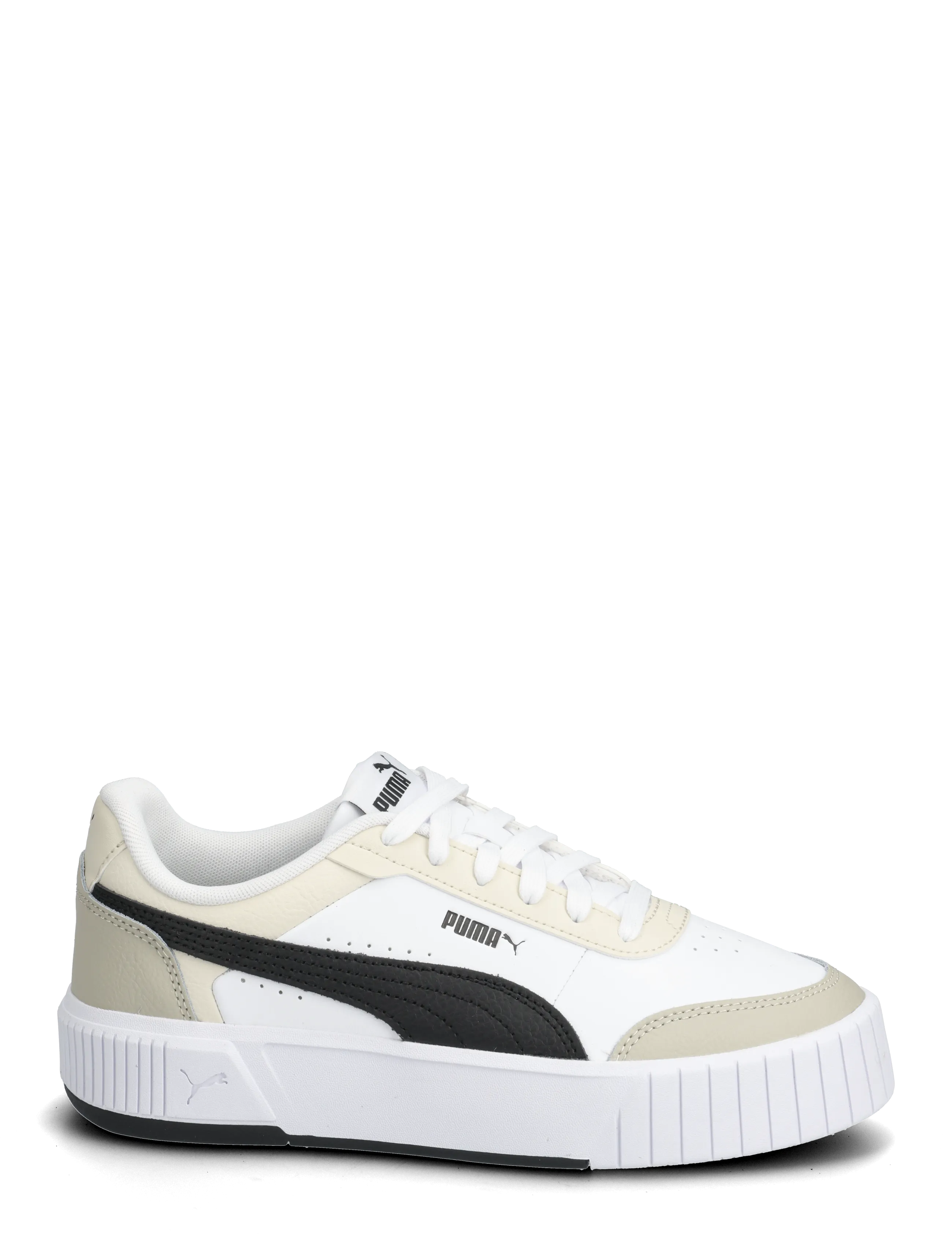 PUMA - Carina Mia - låga sneakers - puma white-puma black-desert dust - 1