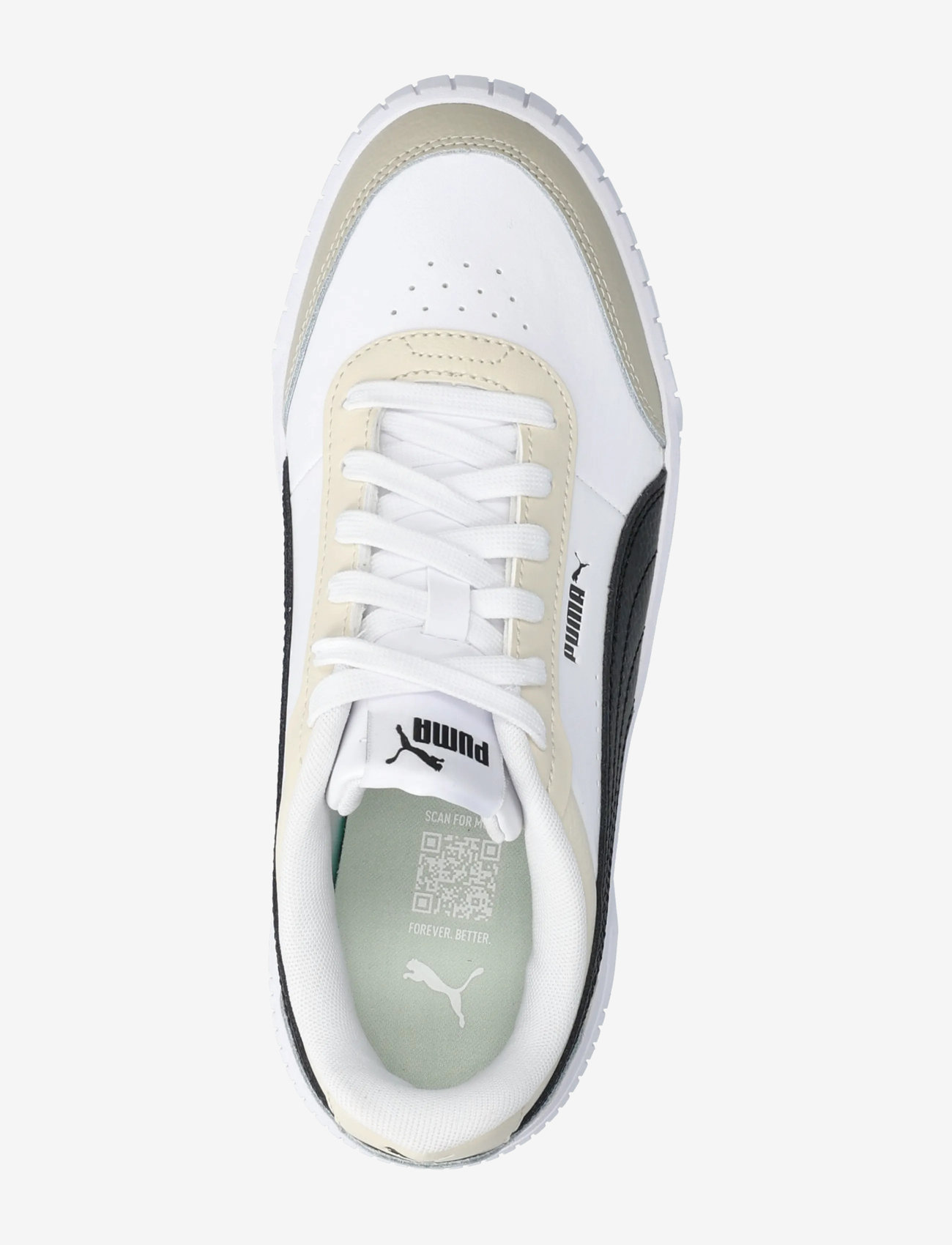 PUMA - Carina Mia - låga sneakers - puma white-puma black-desert dust - 3