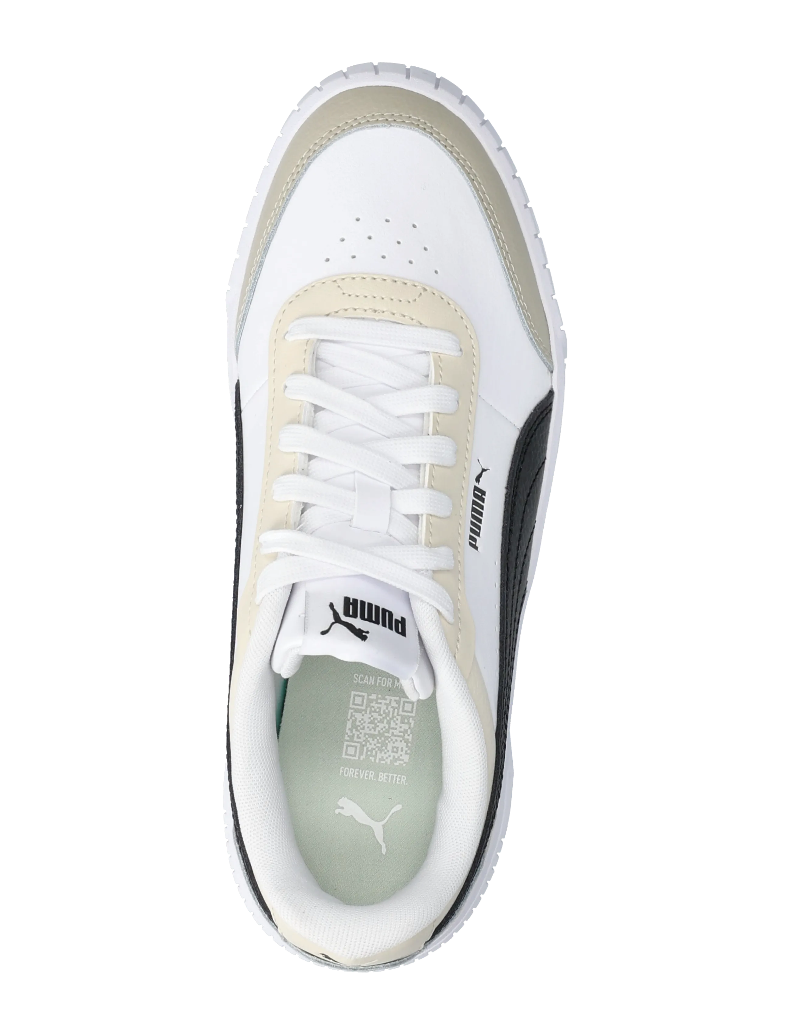 PUMA - Carina Mia - låga sneakers - puma white-puma black-desert dust - 3