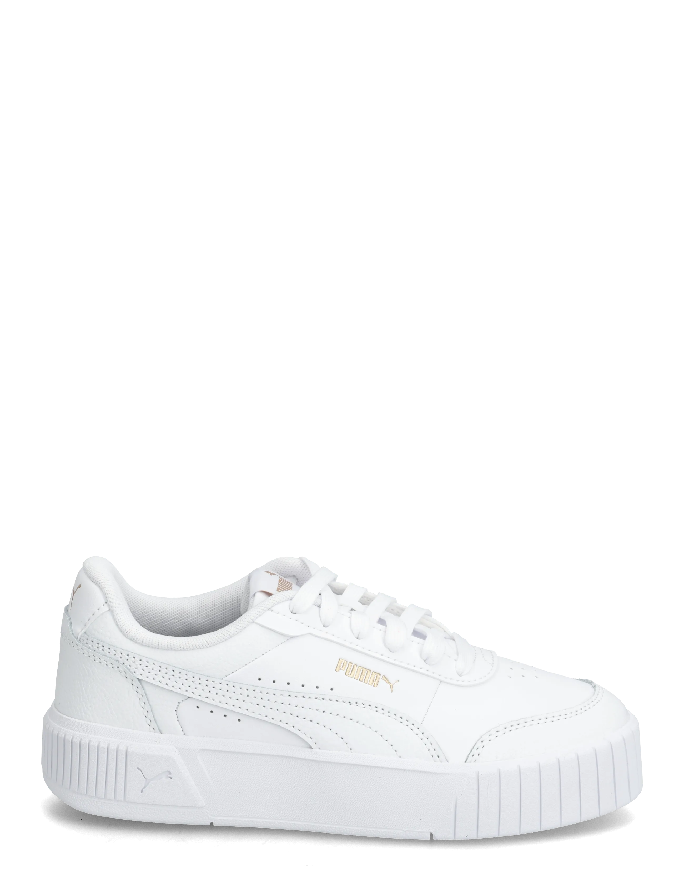 PUMA - Carina Mia - matalavartiset tennarit - puma white-puma gold - 1