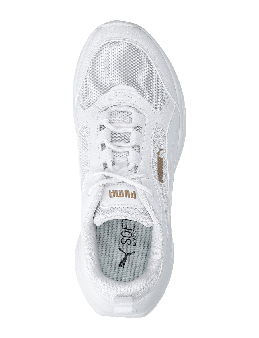 PUMA - CASSIA 2.0 - chunky sneakers - puma white-puma gold-puma white - 3