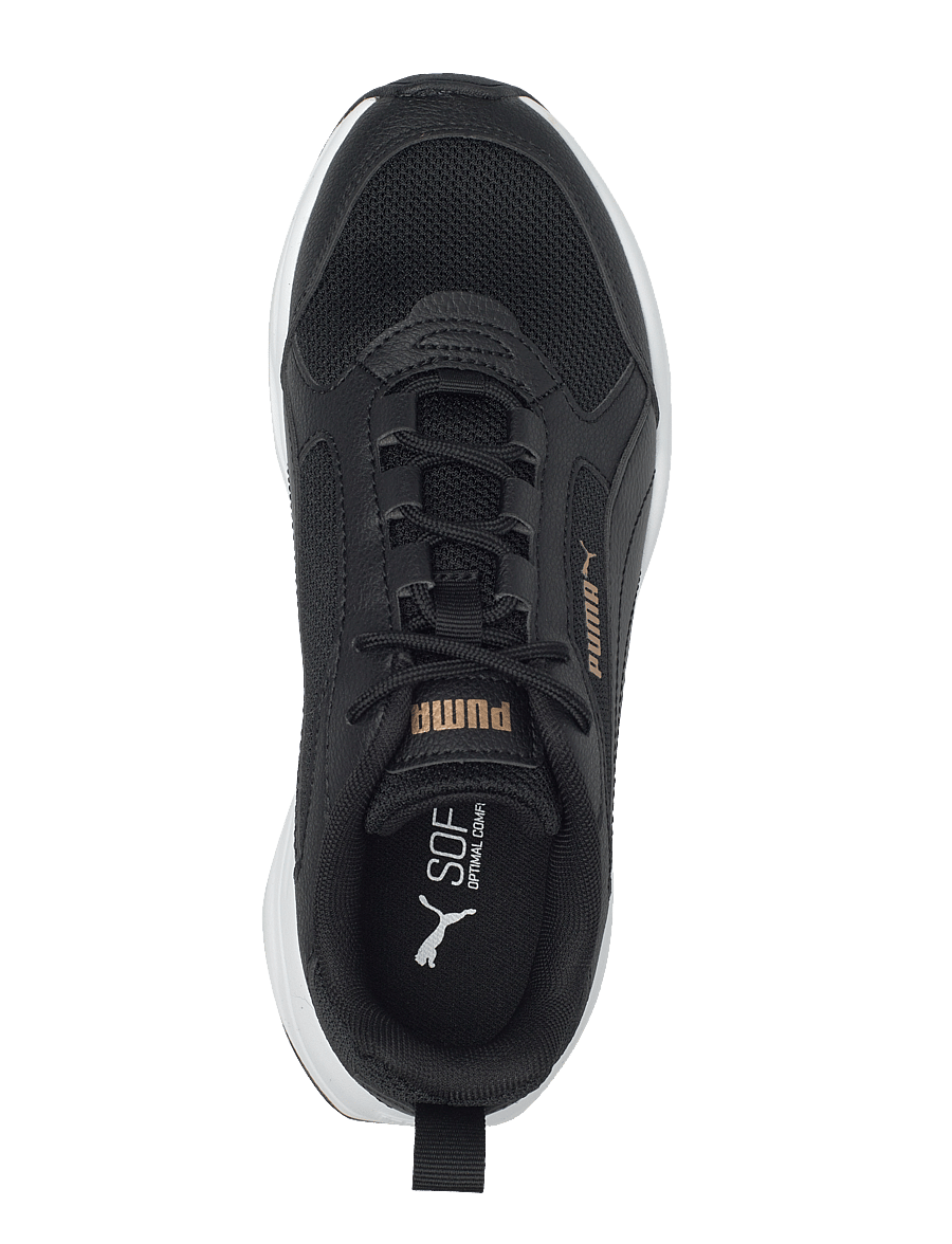 PUMA - CASSIA 2.0 - paksu tallaga tossud - puma black-puma gold-puma white - 3