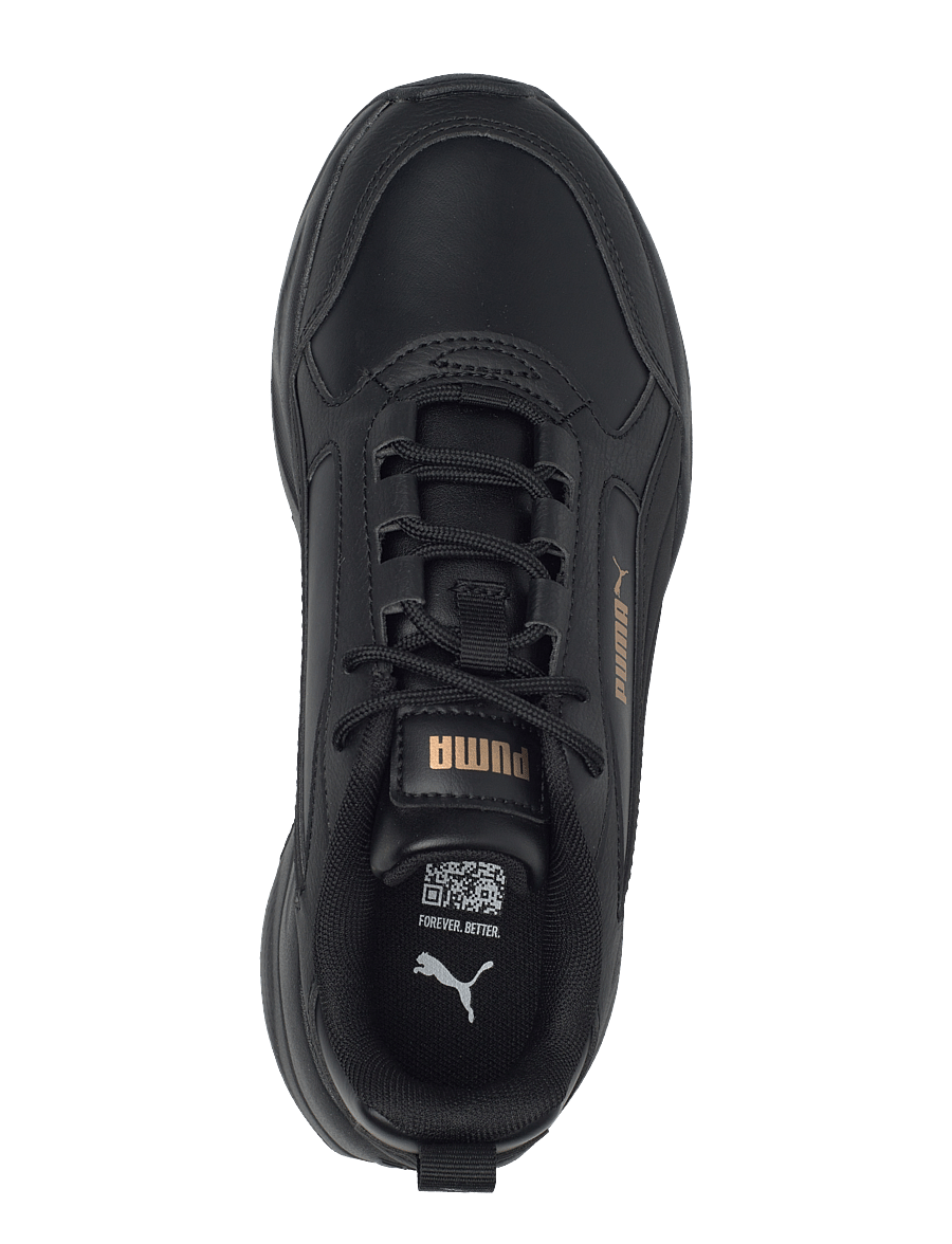 PUMA - Cassia 2.0 L - niedrige sneakers - puma black-puma black-puma gold - 3