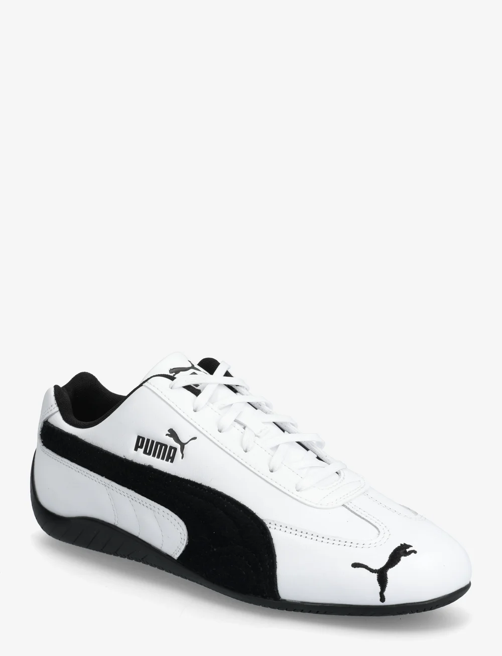 PUMA - Speedcat LTHR - låga sneakers - puma white-puma black - 0