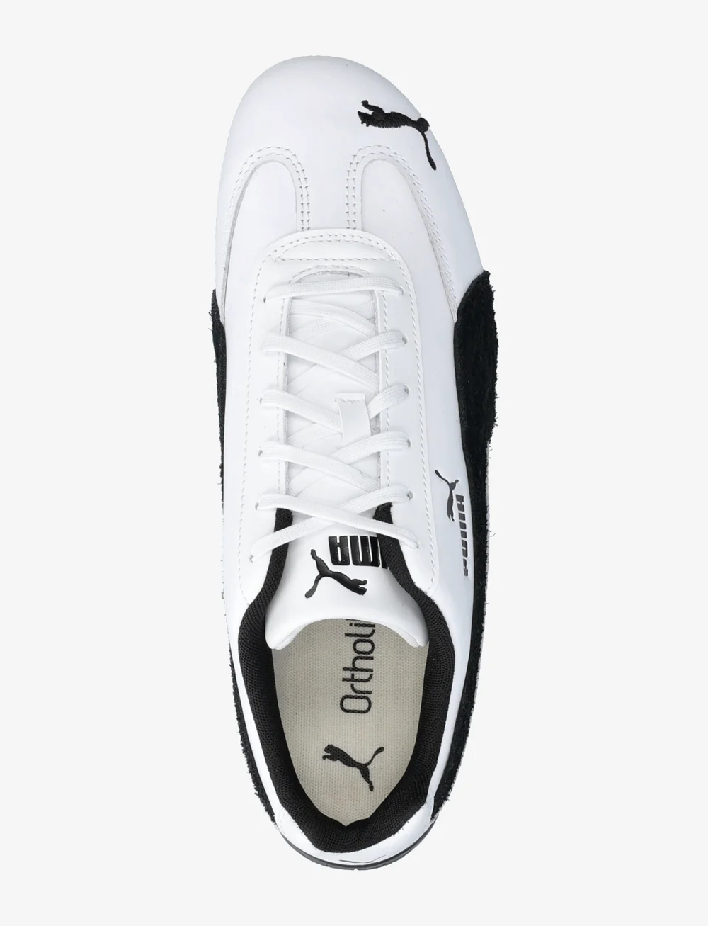 PUMA - Speedcat LTHR - låga sneakers - puma white-puma black - 3