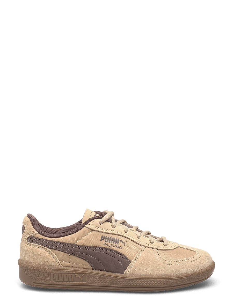 PUMA - Palermo Pop - niedrige sneakers - toasted almond-flat bronze - 1