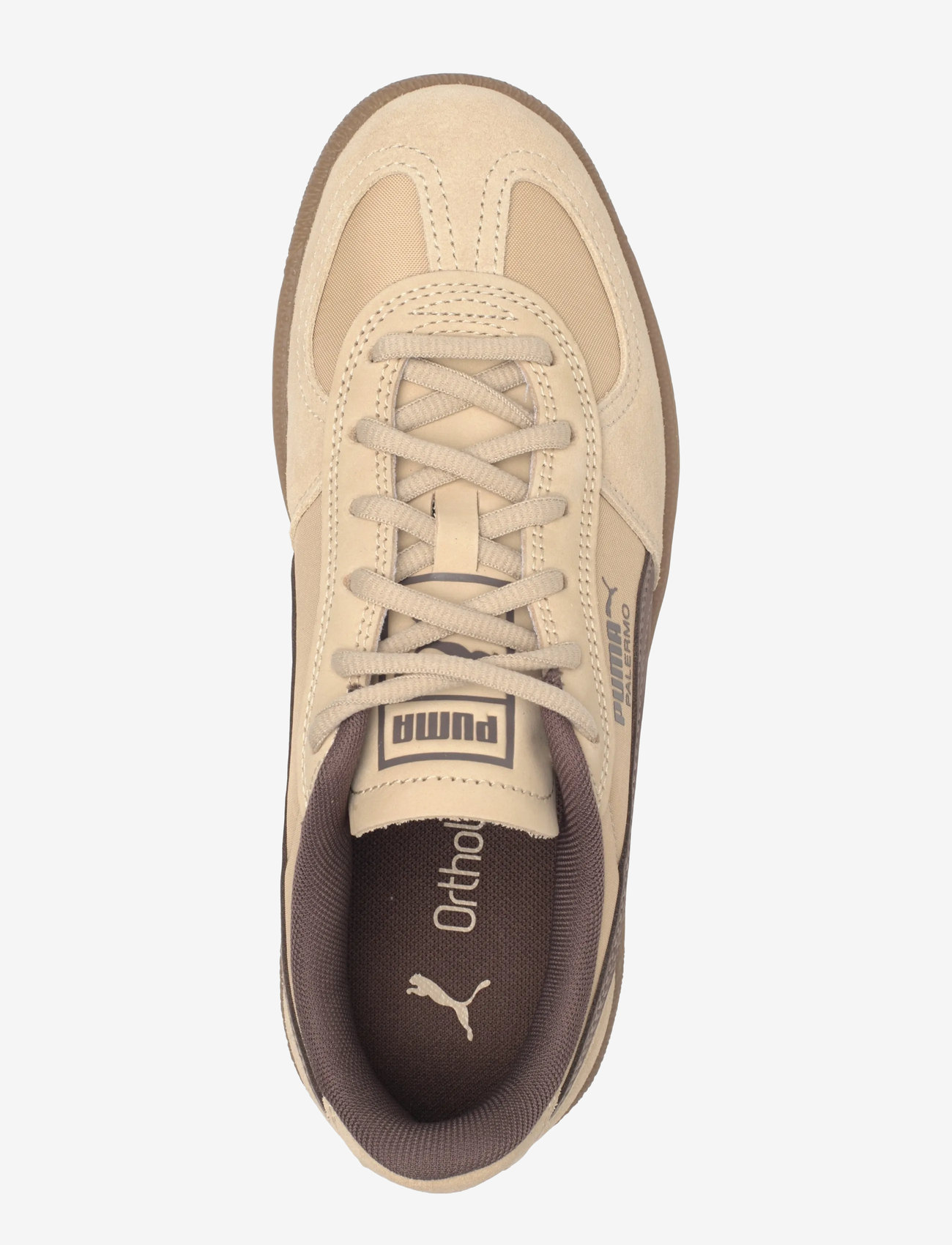 PUMA - Palermo Pop - low top sneakers - toasted almond-flat bronze - 3