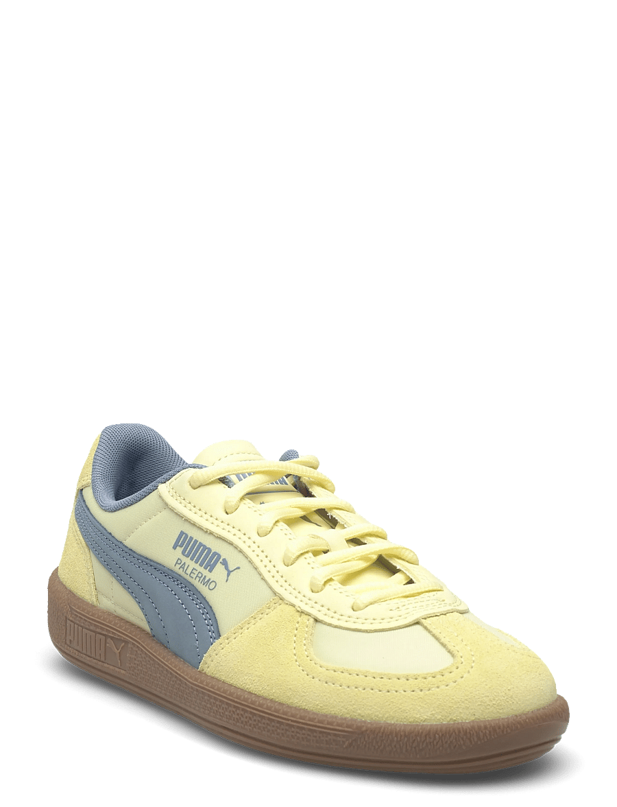 PUMA - Palermo Pop - przed kostkę - gold moon-cool blue - 0