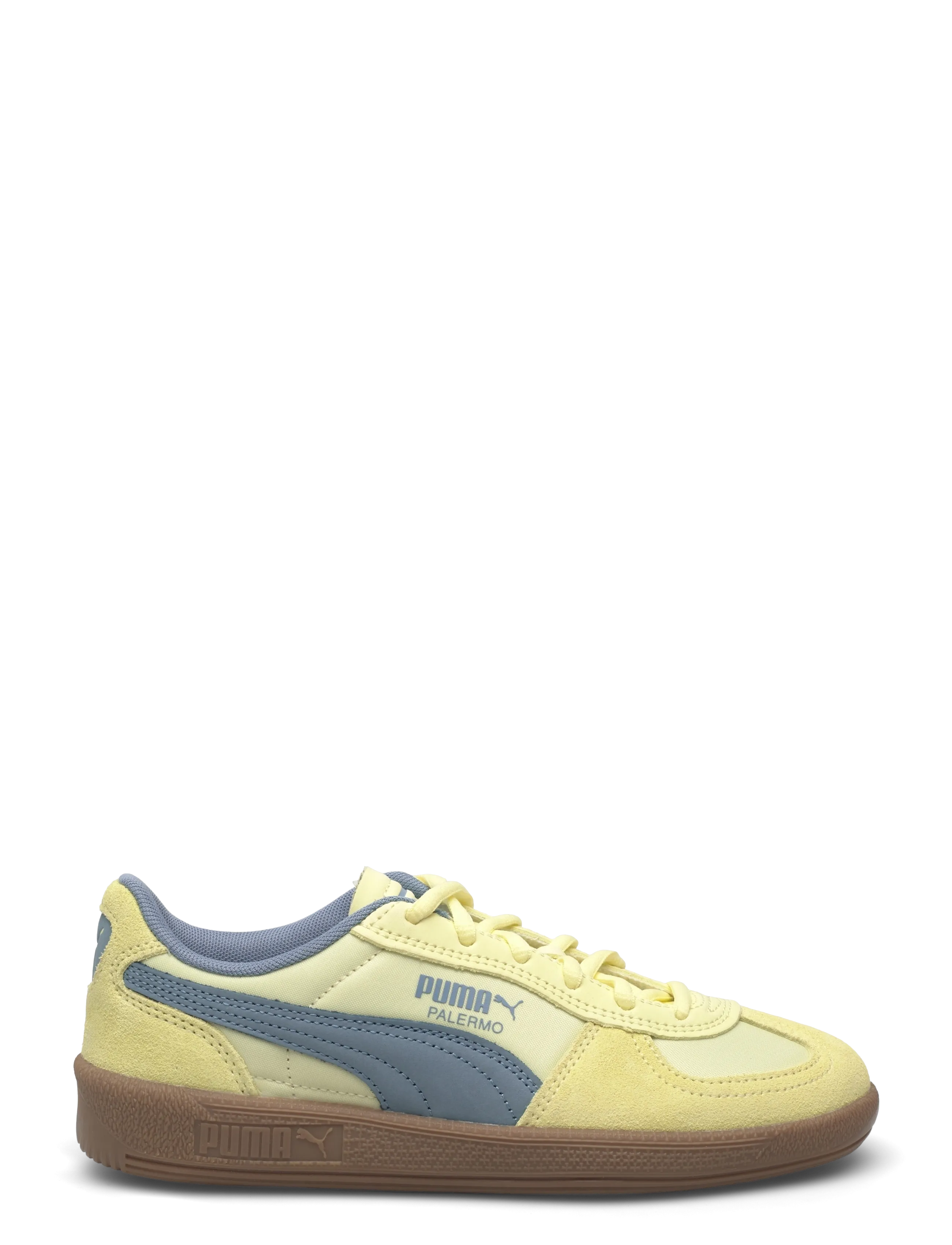 PUMA - Palermo Pop - lave sneakers - gold moon-cool blue - 1