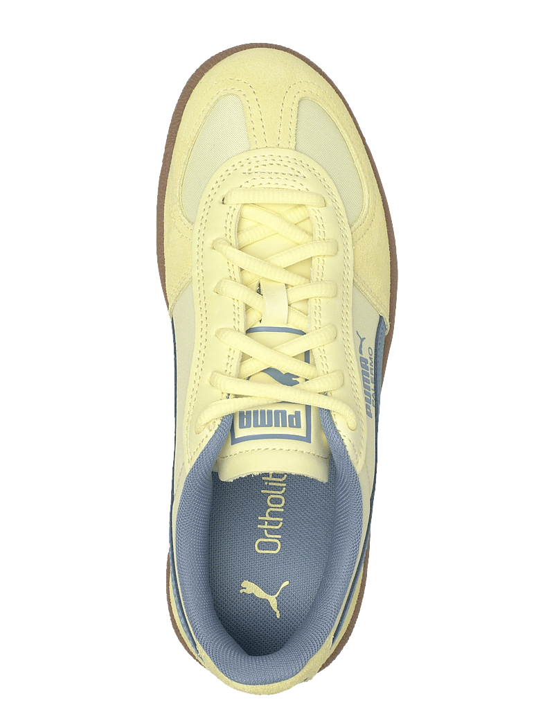 PUMA - Palermo Pop - låga sneakers - gold moon-cool blue - 3