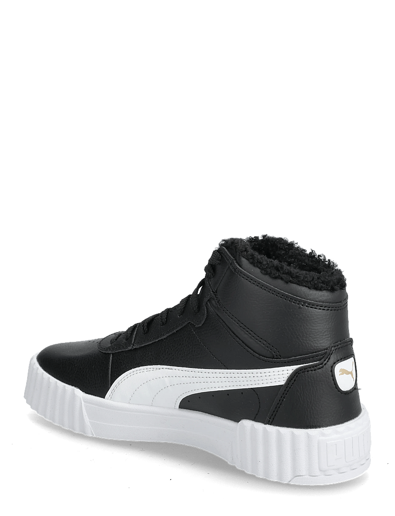 PUMA - Carina 3.0 Mid WTR Jr - apģērbs - puma black-puma white - 2