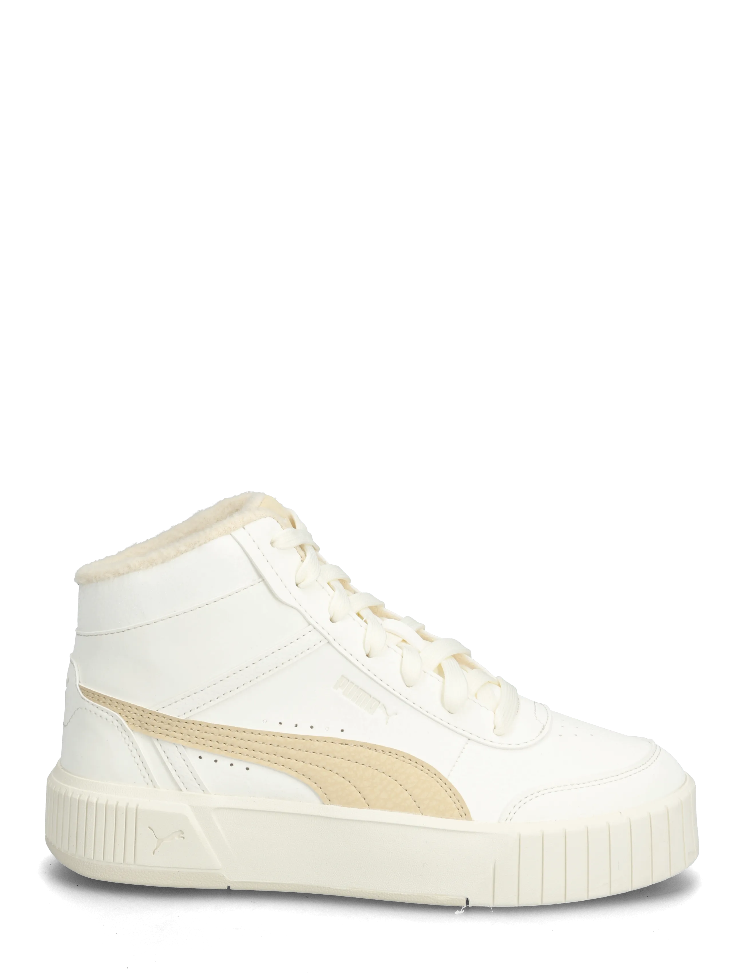 PUMA - Carina Mia Mid WTR - höga sneakers - warm white-alpine snow - 1